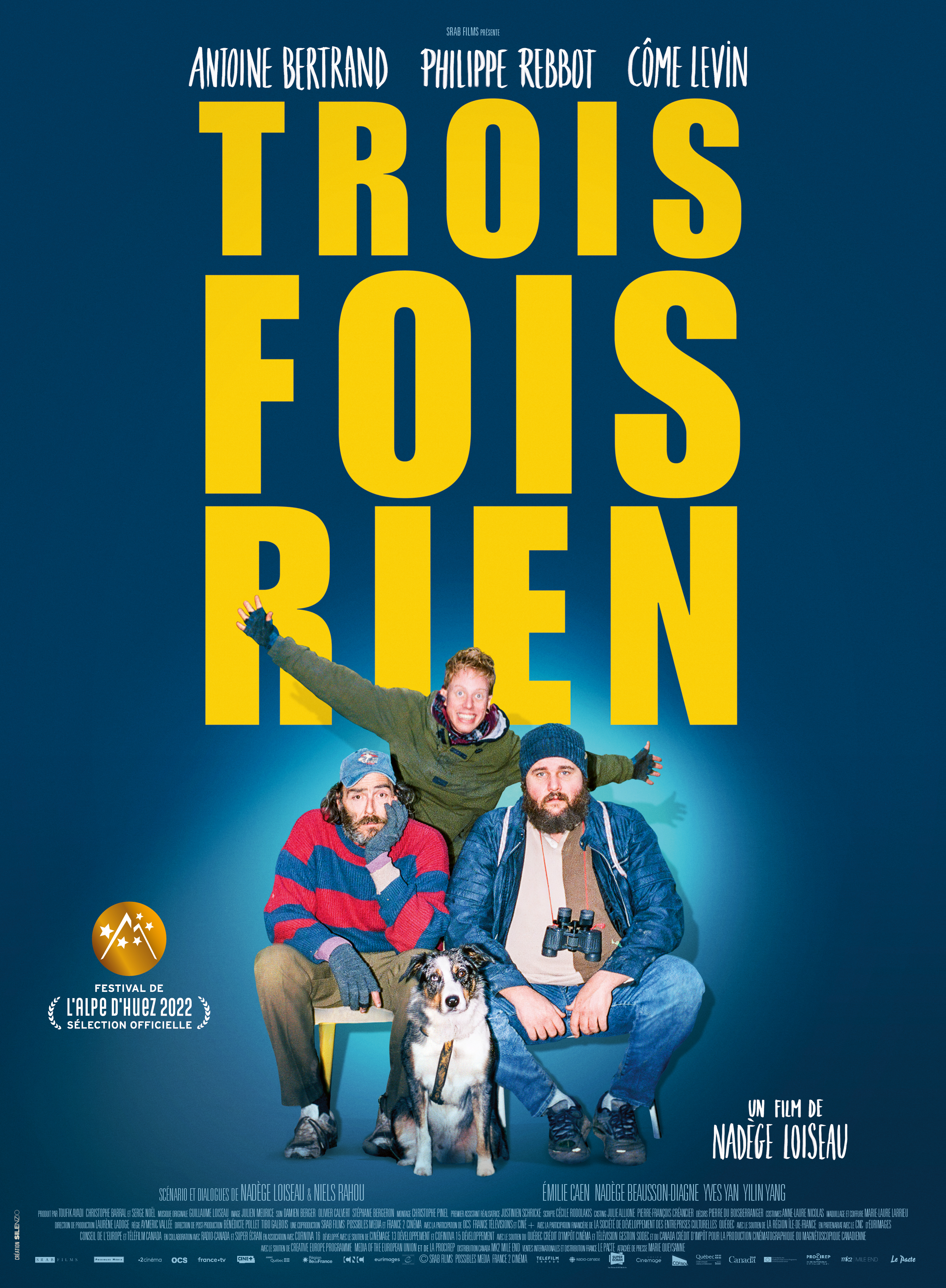 Trois fois rien (2022) постер